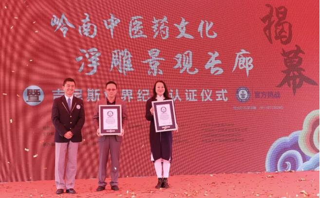 熱烈慶祝嶺南國(guó)醫(yī)小鎮(zhèn)——中醫(yī)藥歷史文化浮雕景觀長(zhǎng)廊圓滿竣工！
