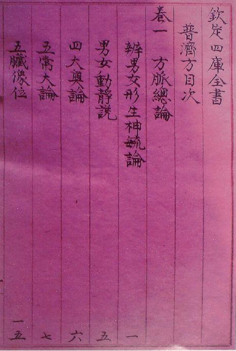 《普濟方》書影